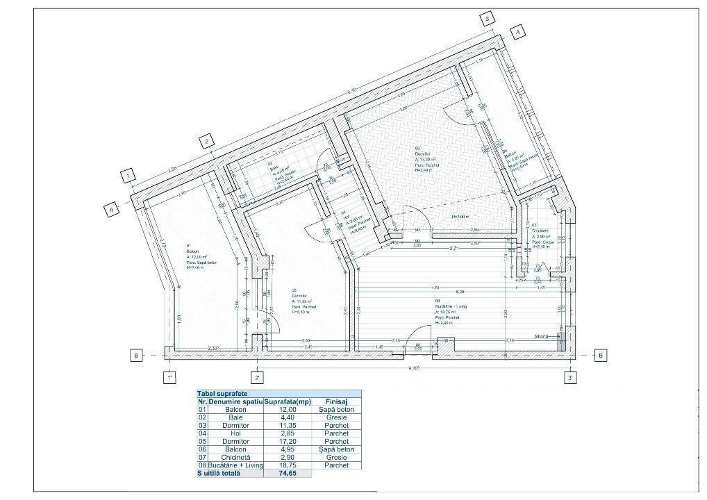 Apartament 3 camere + garaj, zona Dorobantilor