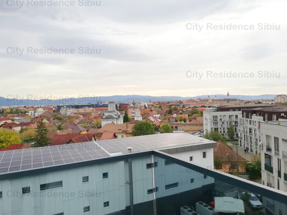 Penthouse cu 3 camere de inchiriat, City Residence, nou, modern