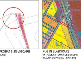 Centura Pantelimon, teren 2500mp, D20ml, intravilan Noul PUG