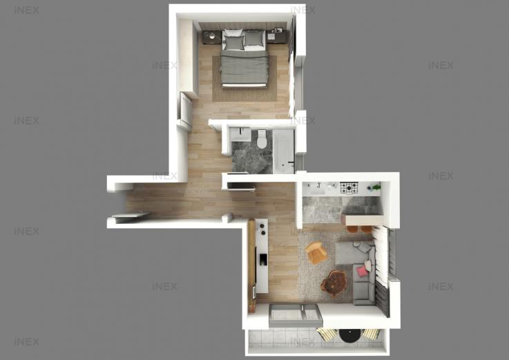 Apartament 2 camere in Trivale City | TC5 X2P
