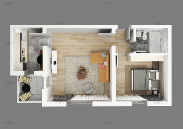 Apartament 2 camere in Trivale City | TC6 X2