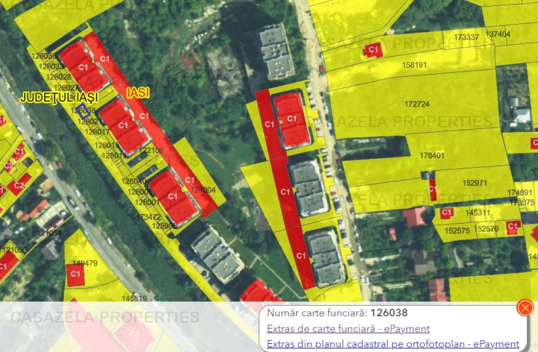 TEREN INTRAVILAN SI CONSTRUCTII SITUAT IN IASI, STR. FANTANILOR