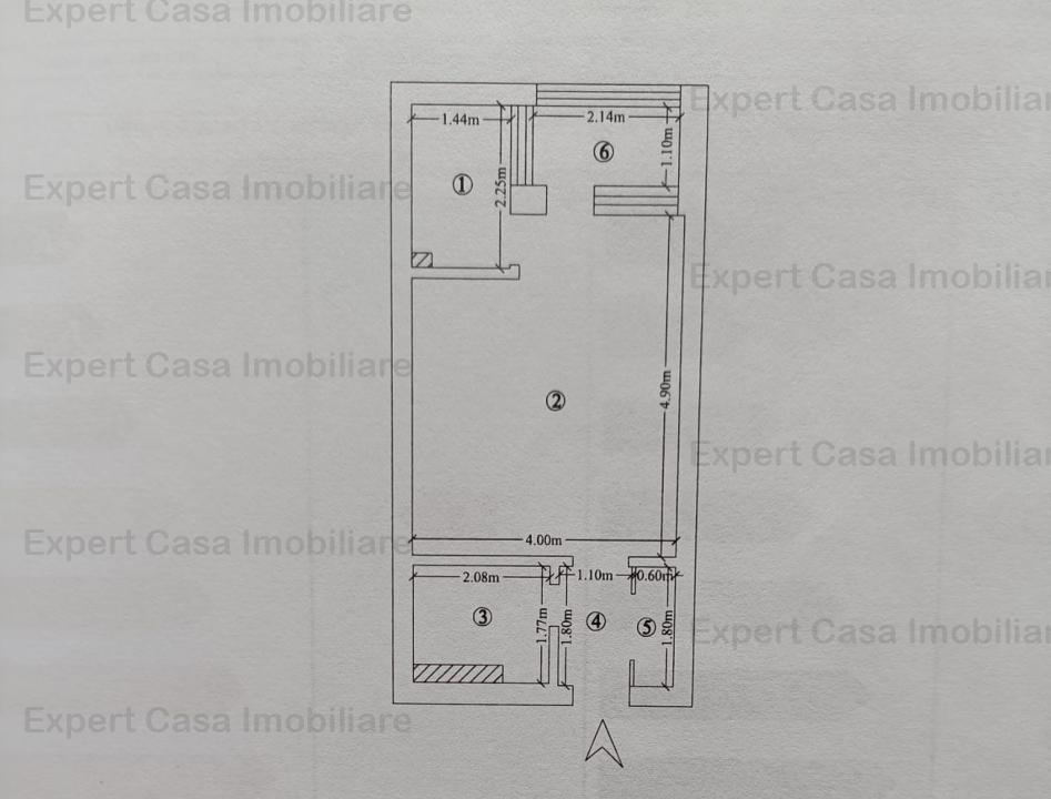 Apartament 1 Camera Tatarasi - Statia 2 baieti