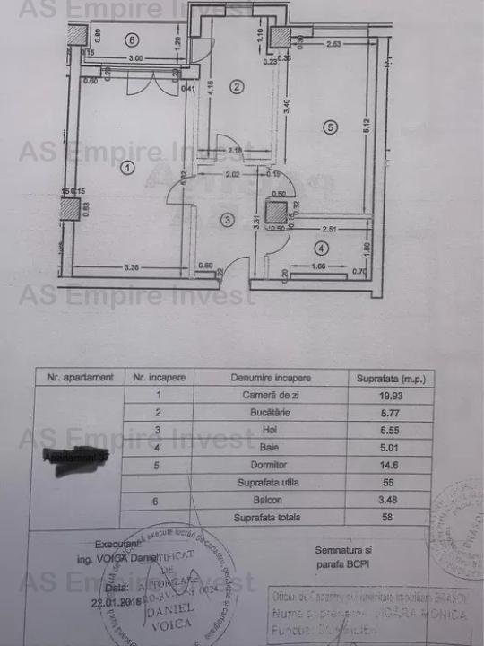 Ap 2 camere decomandat - zona Tractorul (Maurer)