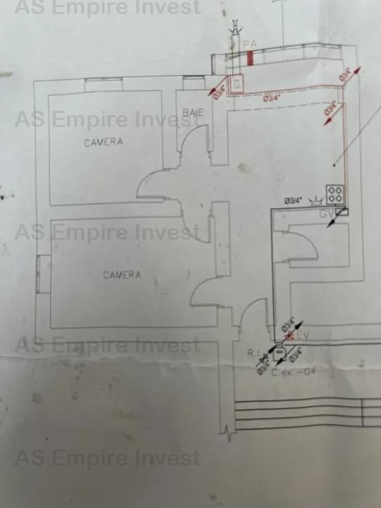 Ap 2 camere decomandat - zona Astra (ID: 16599)