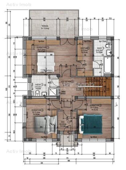 Otopeni-Odai, vila constructie 2023, SU =176 mp, ST=273 mp, T= 265 mp