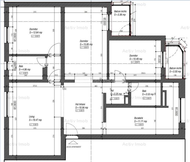 APARTAMENT, GHEORGHE DOJA, 100 MP, LANGA PALATUL DE JUSTITIE