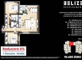 APARTAMENT 3 CAMERE CERNICA 78 MP PARCARE GRATIS