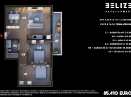 APARTAMENT 3 CAMERE BLOC FINALIZAT TERASA 7