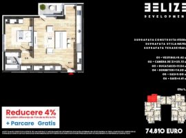 APARTAMENT 2 CAMERE BLOC NOU CERNICA PARCARE GRATIS