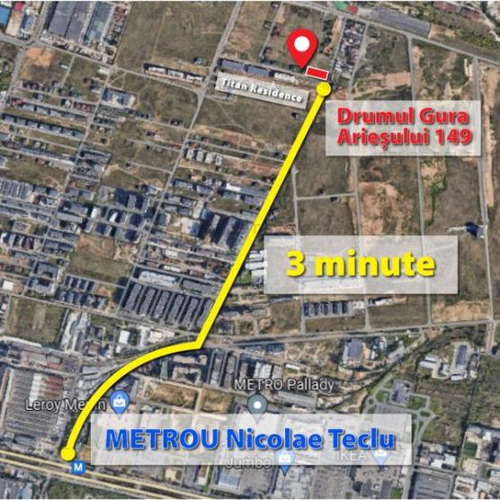 Teren cu Proiect Autorizat  P+4E+7R | Sector 3 | Metrou Nicolae Teclu