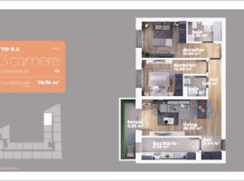 Apartament 3 camere zona Titan | Direct Dezvoltator | Prețuri Promo