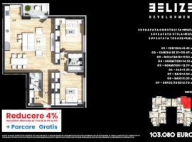 APARTAMENT DECOMANDAT  3 CAMERE REDUCERE 4% + PARCARE GRATIS