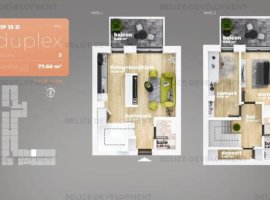 Duplex 3 camere | Piata Sudului | Bloc Finalizat