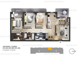 Apartament 4 camere | Plaza Pipera | Bloc finalizat