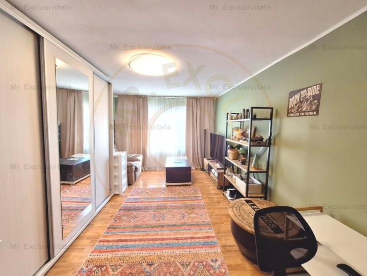 Apartament 4 camere Topoloveni, parter, mobilat-utilat, centrala termica