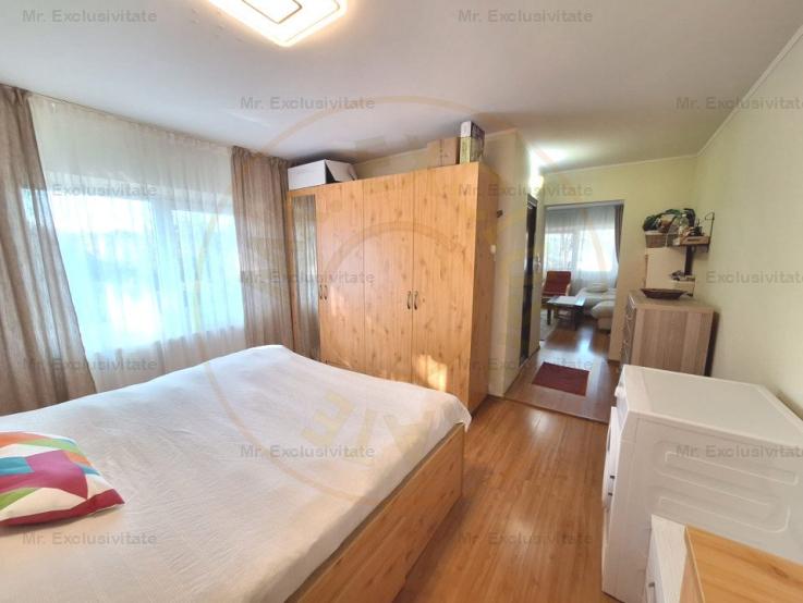 Apartament 4 camere Topoloveni, parter, mobilat-utilat, centrala termica