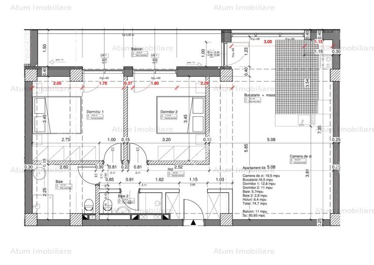 Vanzare apartament 3 camere, Central, Sibiu