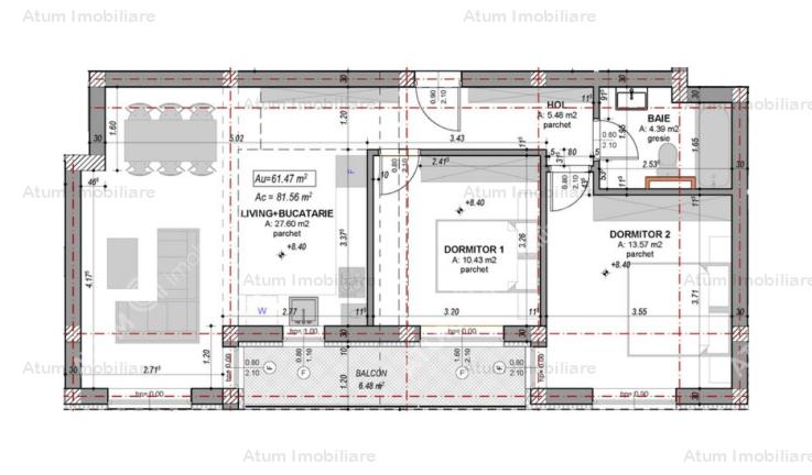 Vanzare apartament 3 camere, Bulevard Mihai Viteazu , Sibiu