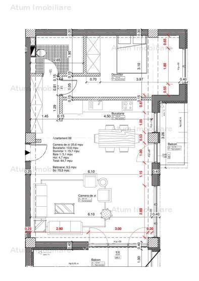 Vanzare apartament 2 camere, Central, Sibiu