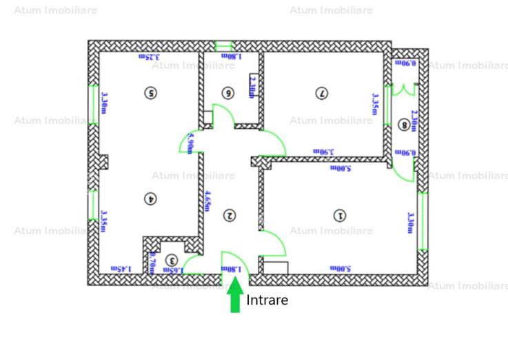 Vanzare apartament 3 camere, Turnisor, Sibiu