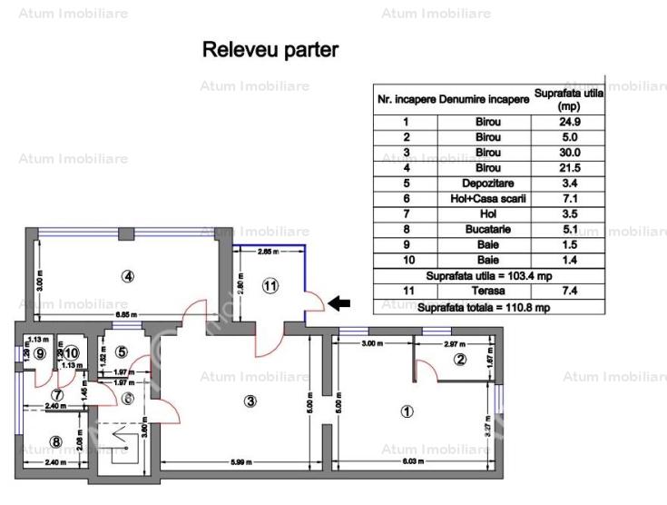 Inchiriere spatiu birouri, Central, Sibiu