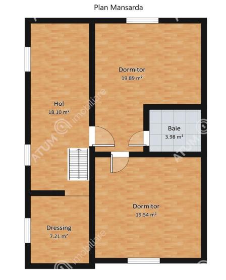 Inchiriere apartament 4 camere, Poplacii, Sibiu