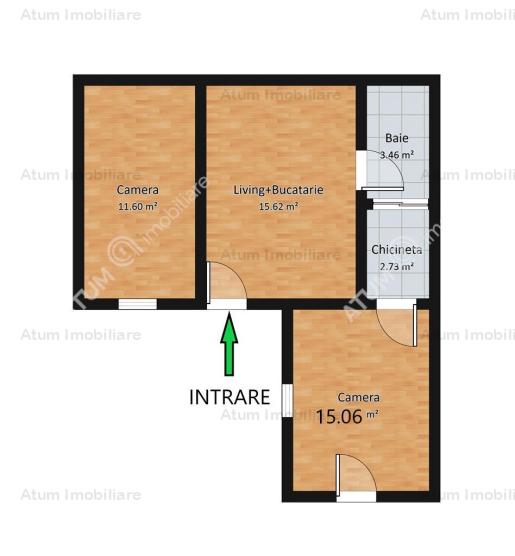 Vanzare apartament 3 camere, Centru, Sibiu