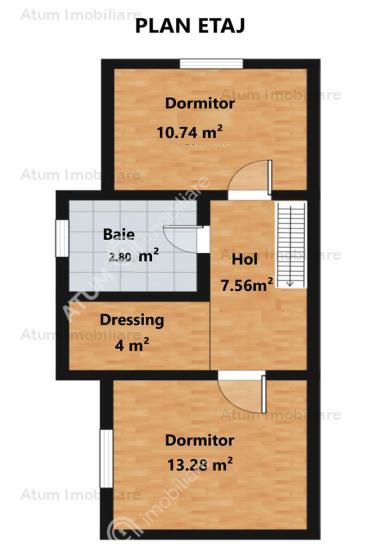 Vanzare apartament 3 camere, Hipodrom 1, Sibiu