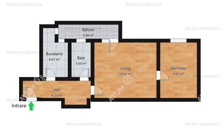 Inchiriere apartament 2 camere, Bulevard Mihai Viteazu , Sibiu