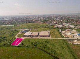 Teren industrial 3 000 mp în Parcul Industrial UTA2 #Arad