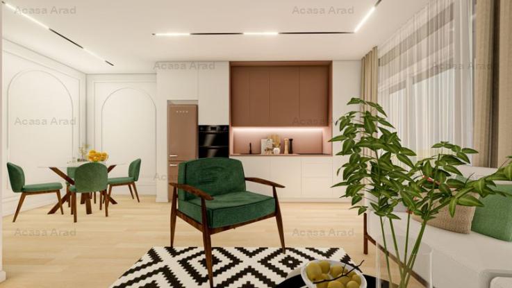 Apartament nou cu 2 camere ARED - Comisionn 0% la cumparare