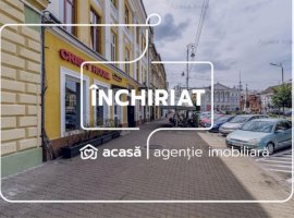 Închiriat! Spațiu comercial ultracentral, zona Teatru.