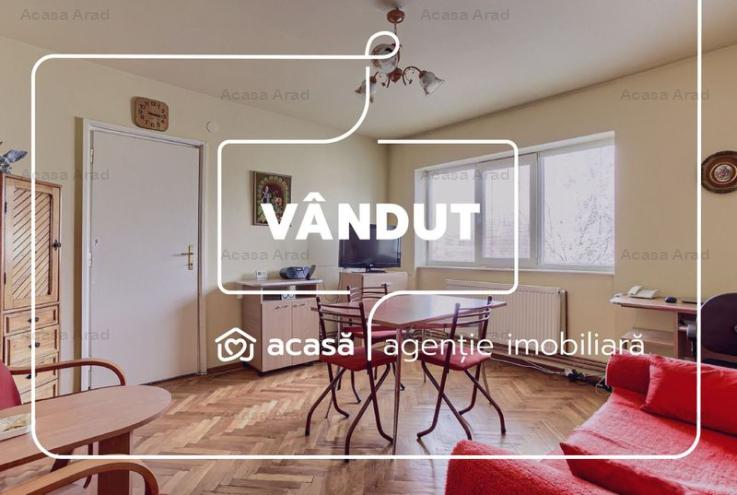 VANDUT! Apartament cu 2 camere etaj 2- Comision 0%