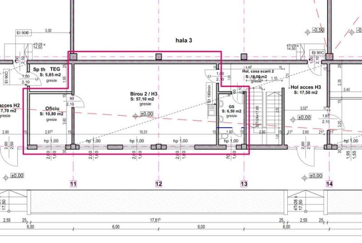 Birouri renovate de inchiriat în Poetului Business Park Arad