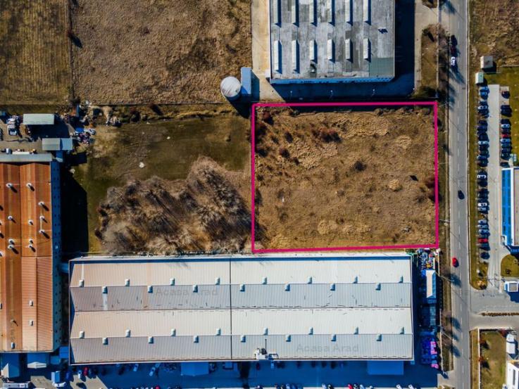 Vânzare Teren Construibil Arad Zona Industrială Vest 8.500 MP