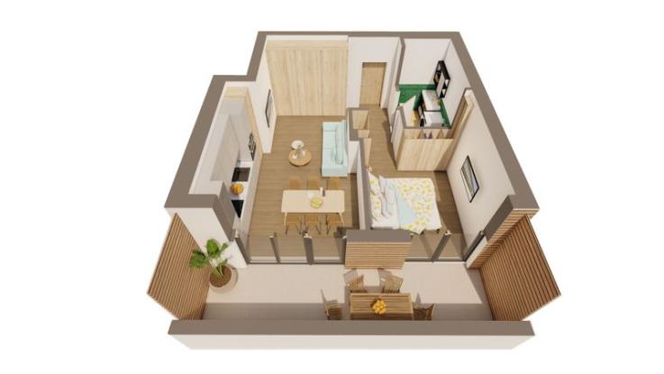 Apartament la cheie, ideal pentru investiții fără griji