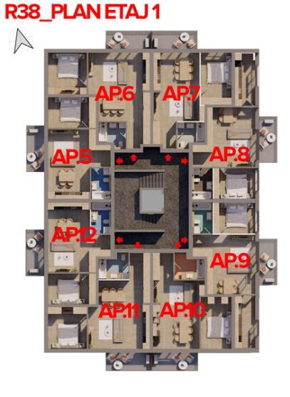 Apartament in cel mai nou bloc ARED RED9