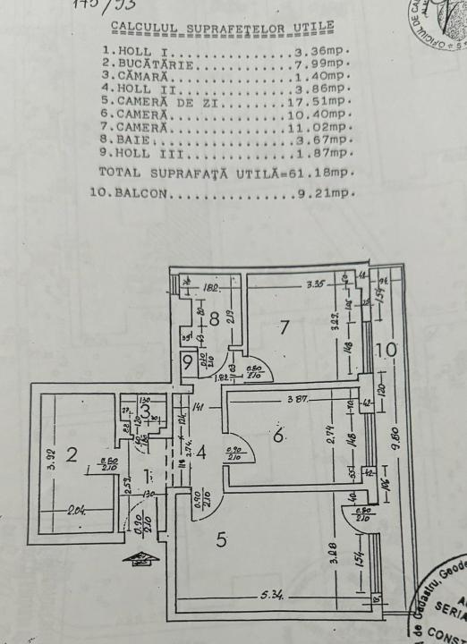 Apartament 3 camere in bloc reabilitat, bucla Drumul Taberei