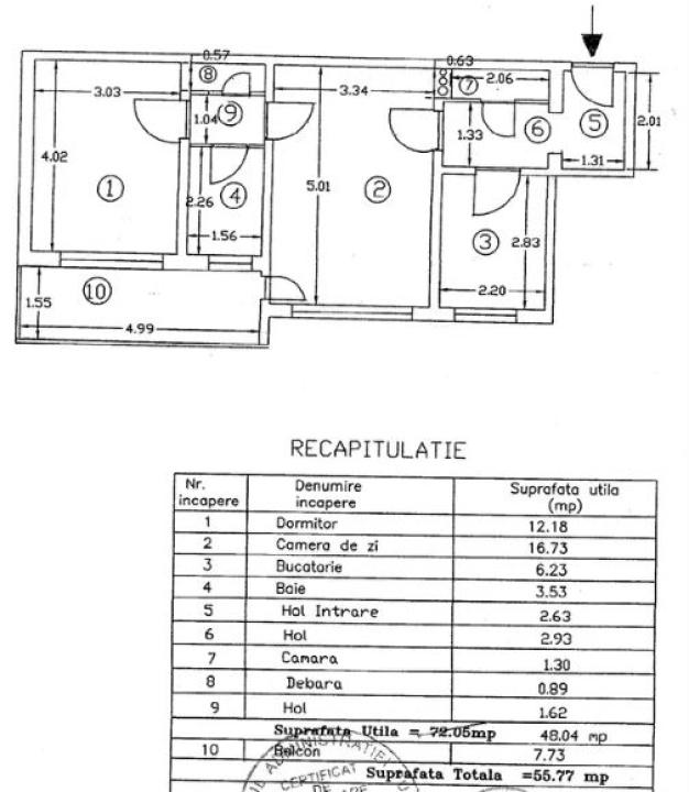 Apartament 2 camere Parc Bazilescu / Bucurestii Noi