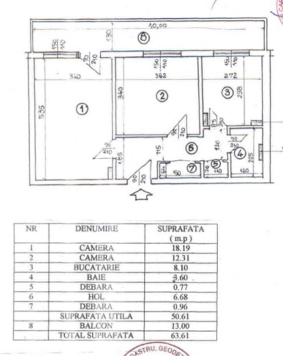 Apartament 2 camere 64mp Parc IOR / Titan