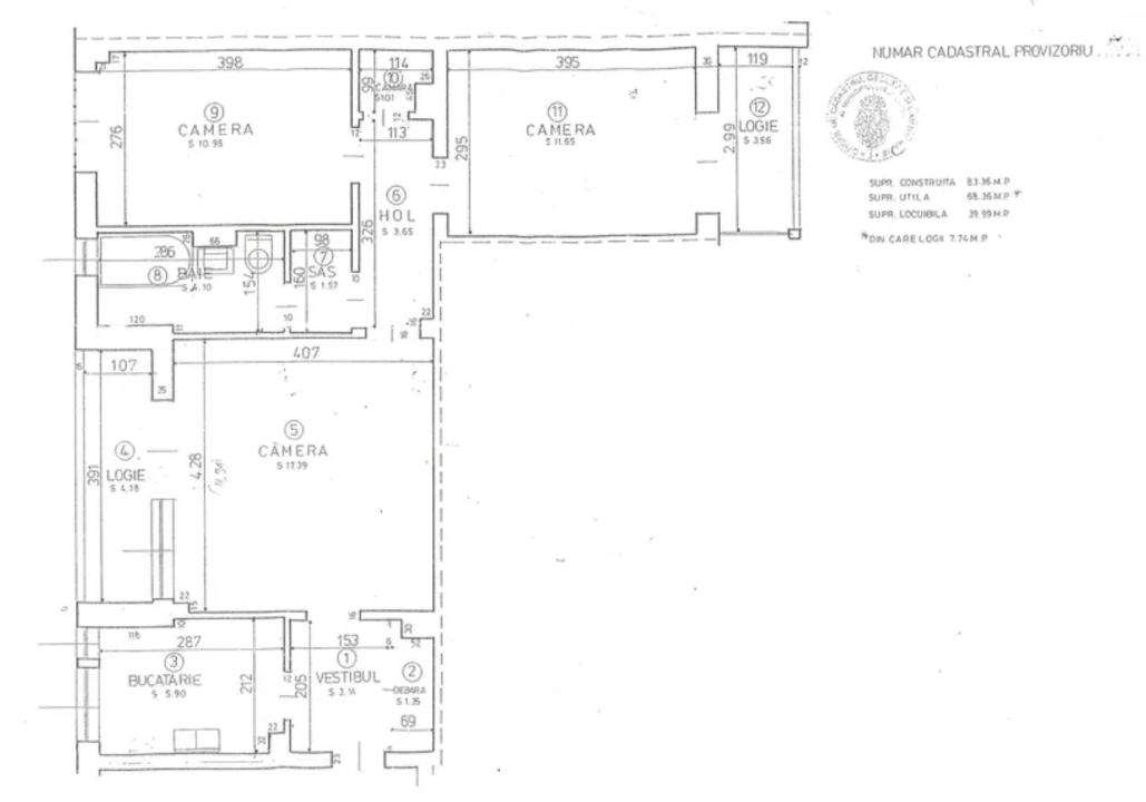 Apartament 3 camere Campia Libertatii / Baba Novac / Titan