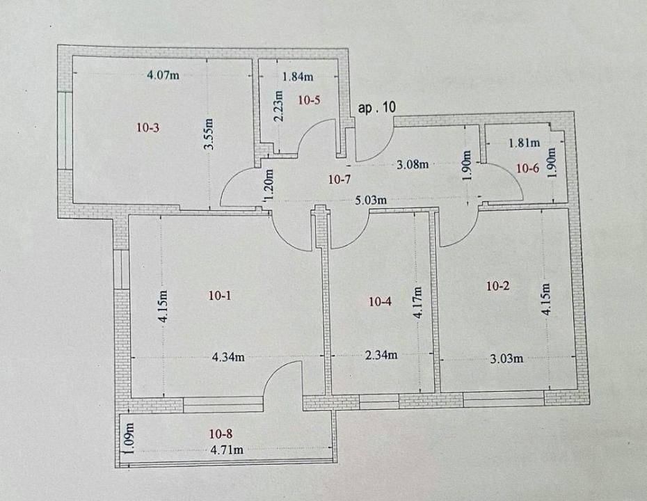 Apartament 3 camere 2017 + parcare Theodor Pallady Sud