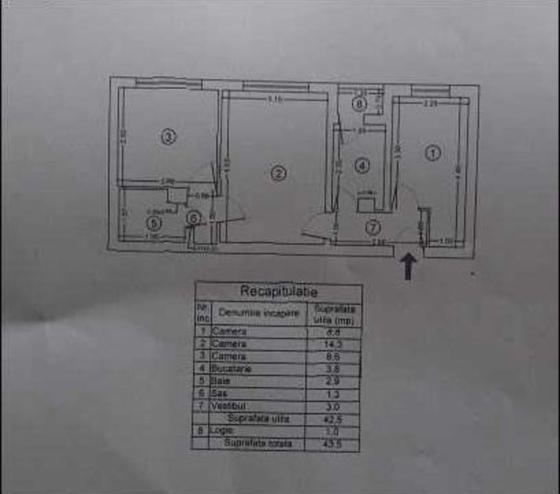 Apartament 3 camere, 2 minute metrou Raul Doamnei, Drumul Taberei