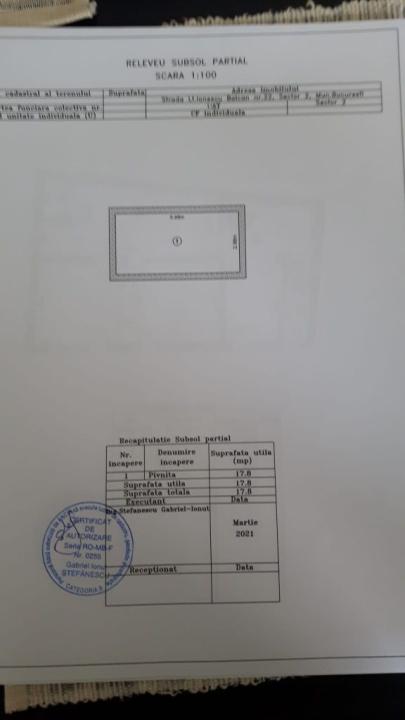 Apartament + spatiu comercial 110mp 2015 Vatra Luminoasa