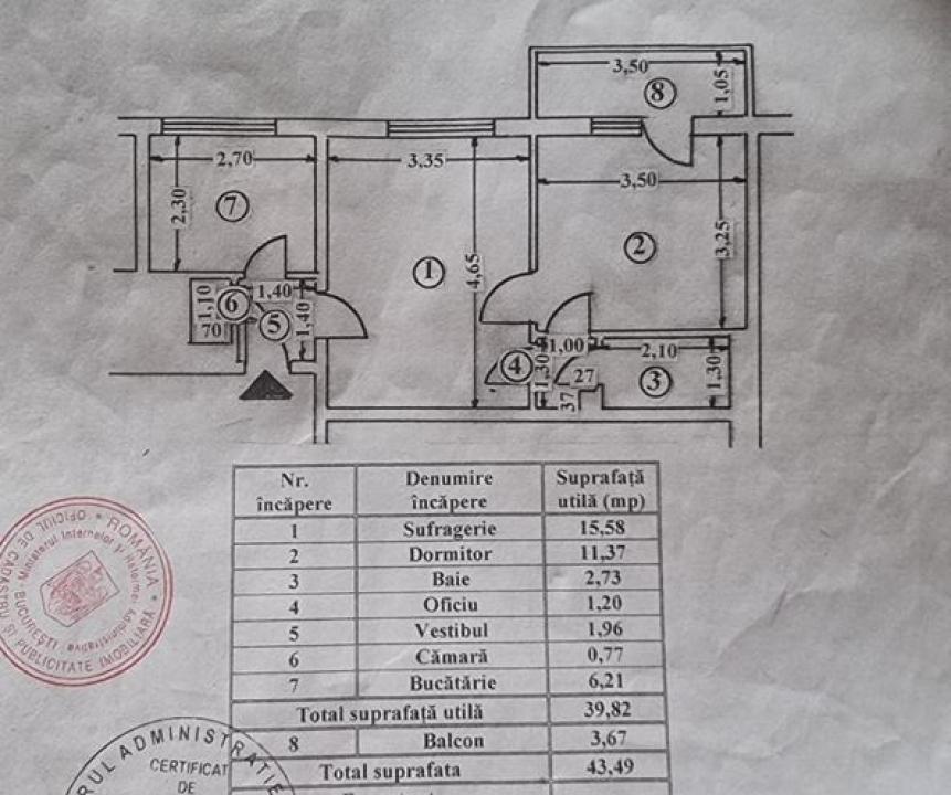 Apartament 2 camere Gara de Nord 5 min metrou