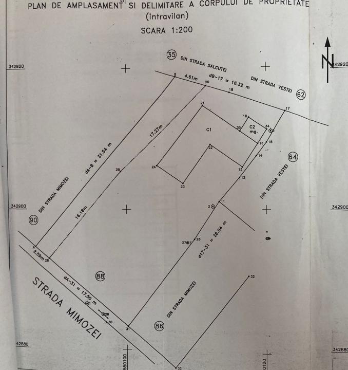 Teren pentru constructii Mimozei, Chitila