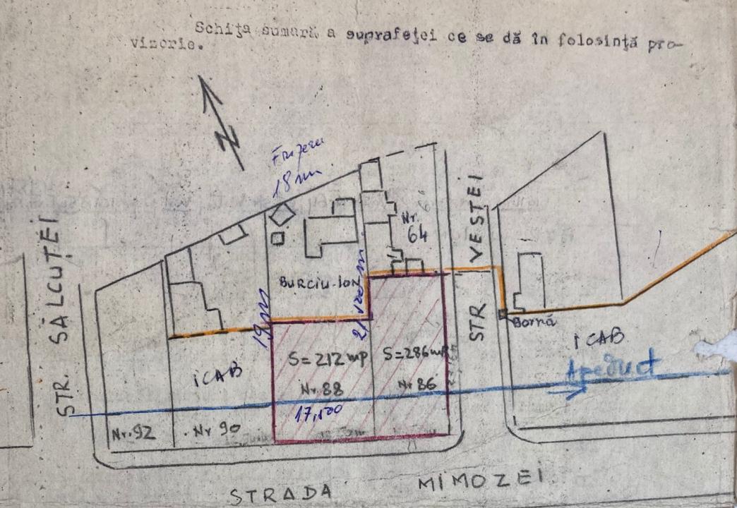 Teren pentru constructii Mimozei, Chitila