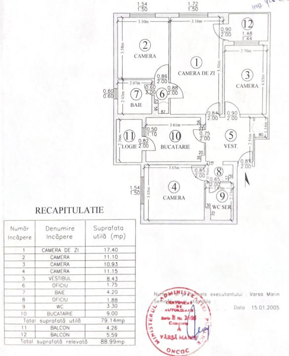 Apartament 4 camere, bloc 1982, reabilitat, Favorit, Drumul Taberei