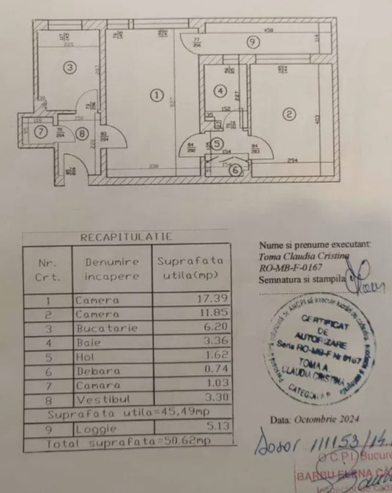 Apartament 2 camere renovat Metrou Titan / Parc IOR